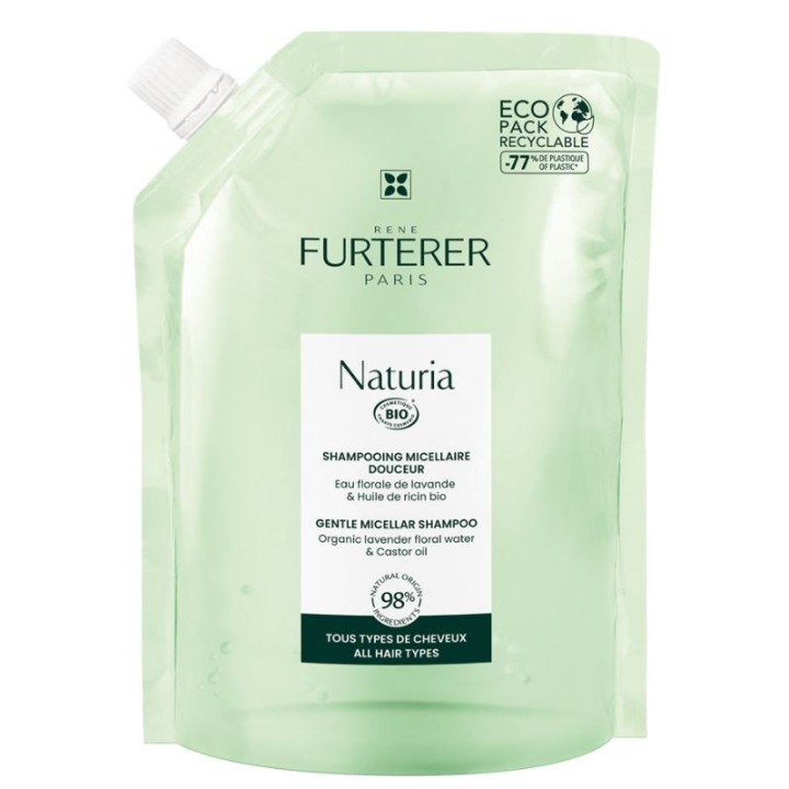 Naturia Shampooing Micellaire Douceur Bio Éco-recharge 400ml – René Furterer – IllicoPharma