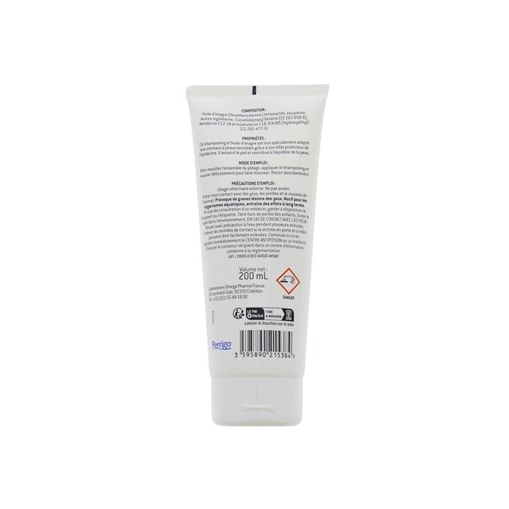 Shampooing Peaux Sensibles Chiens & Chats 200ml - Clement Thekan - IllicoPharma