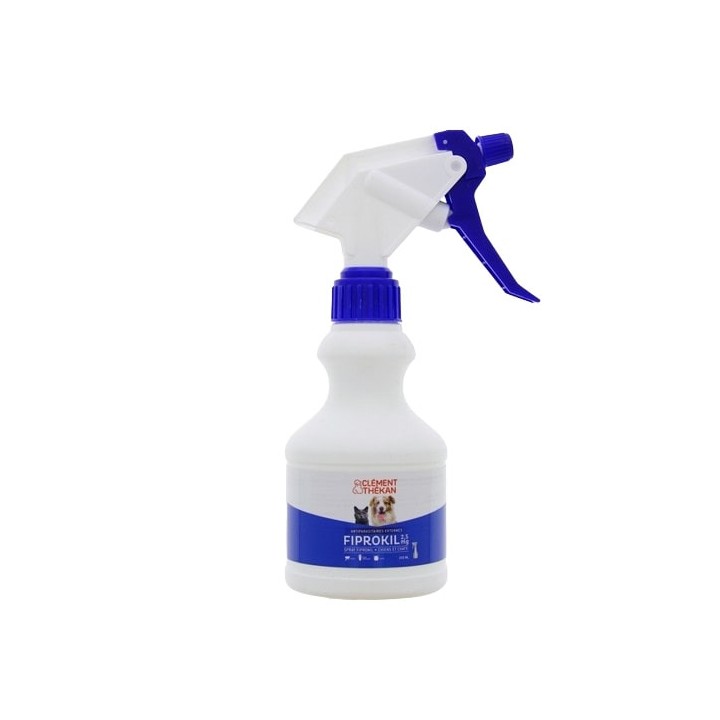 Fiprokil Spray Antiparasitaire Chiens & Chats 250ml - Clément Thékan - IllicoPharma