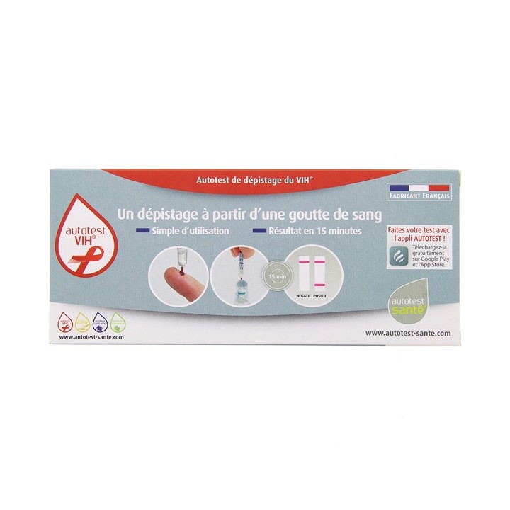 Autotest dépistage VIH / SIDA - Pharmacie IllicoPharma