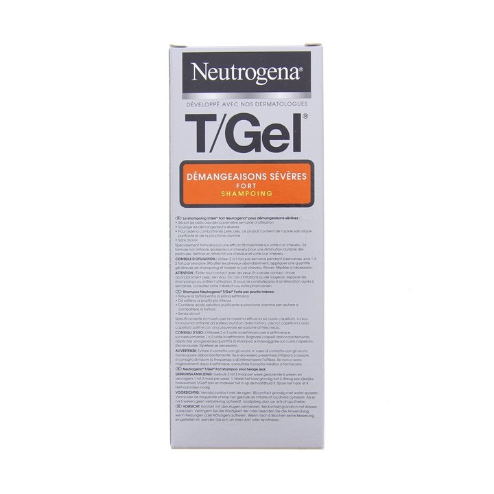T/GEL Fort démangeaisons - Neutrogena - Pellicules, démangeaisons - IllicoPharma