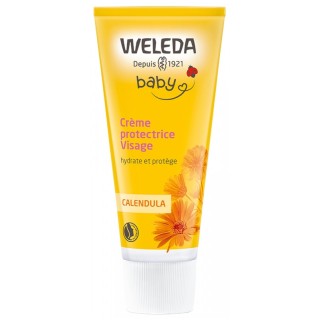 Crème Protectrice Visage Calendula 50ml - Weleda - IllicoPharma