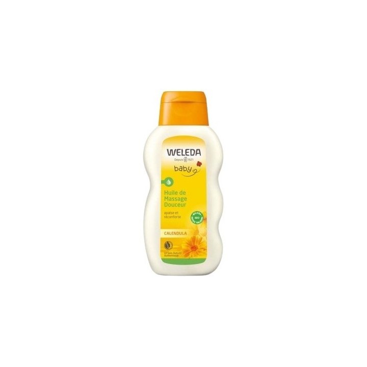 Huile de Massage Douceur Calendula 200ml - Weleda - IllicoPharma