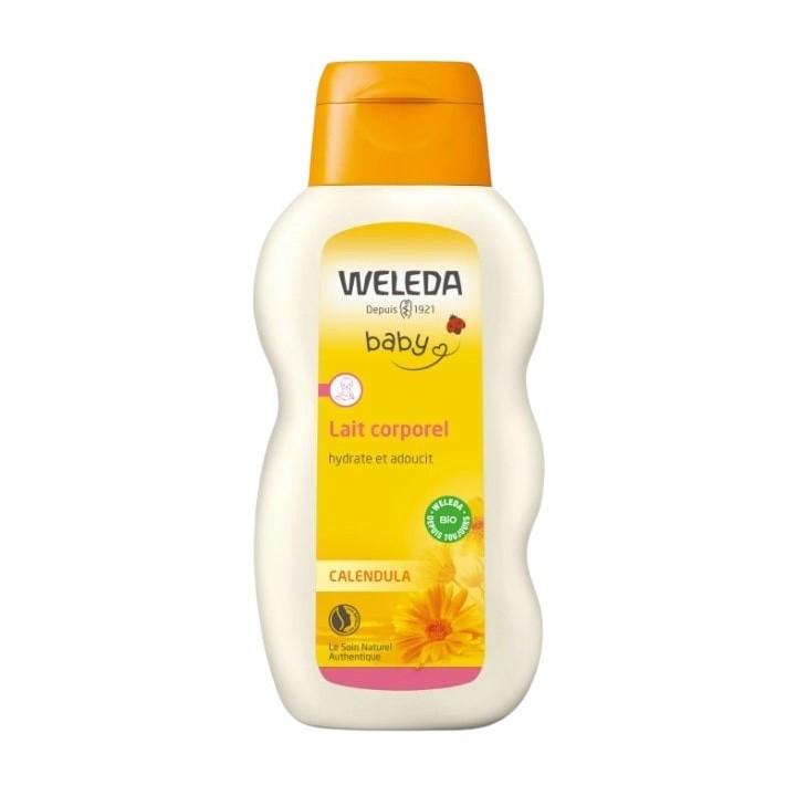 Lait Corporel Calendula Bébé 200ml - Weleda - IllicoPharma