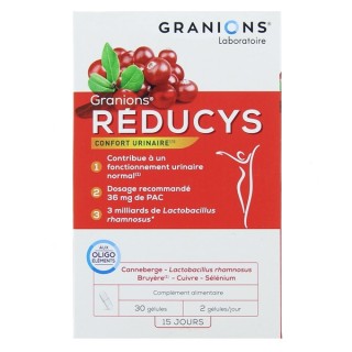 Reducys Granions de santé 30 gélules - Troubles féminins et masculins - IllicoPharma