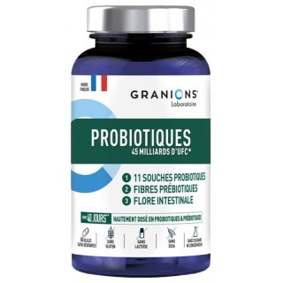 Probiotiques 45 Milliards d'UFC x40 gélules Granions - IllicoPharma