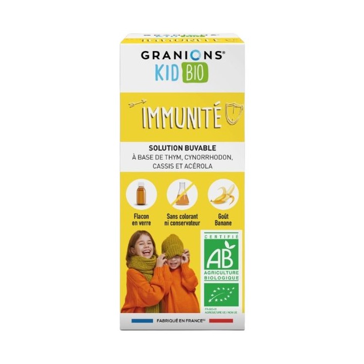 Granions Kid Bio Immunité Sirop 125ml – Granions – IllicoPharma