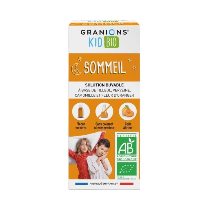Granions Kid Bio Sommeil Sirop 125ml – Granions – IllicoPharma