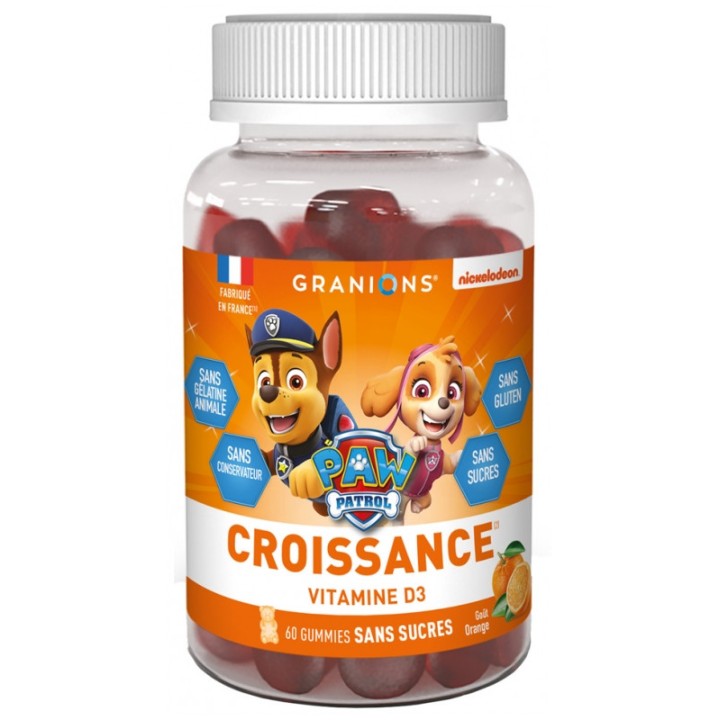 Granions Kid Pat Patrouille Croissance - 60 gummies - IllicoPharma