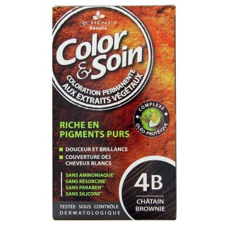 Color & Soin Châtain brownie 4B - Coloration cheveux - Pharmacie en ligne IllicoPharma