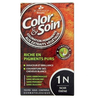 Color & Soin Noir ébène 1N - Coloration cheveux - Pharmacie en ligne IllicoPharma