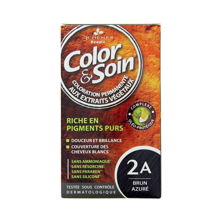 Color & Soin Brun Azuré 2A - Coloration cheveux - Pharmacie en ligne IllicoPharma