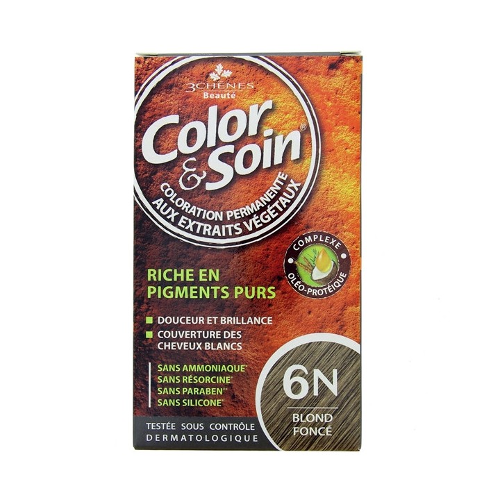 Color & Soin Blond foncé 6N - Coloration cheveux - Pharmacie en ligne IllicoPharma