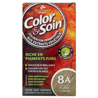 Color & Soin Blond Cendré 8A - Coloration cheveux - Pharmacie en ligne IllicoPharma