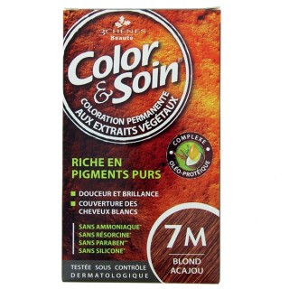 Color & Soin Blond Acajou 7M - Coloration cheveux - Pharmacie en ligne IllicoPharma