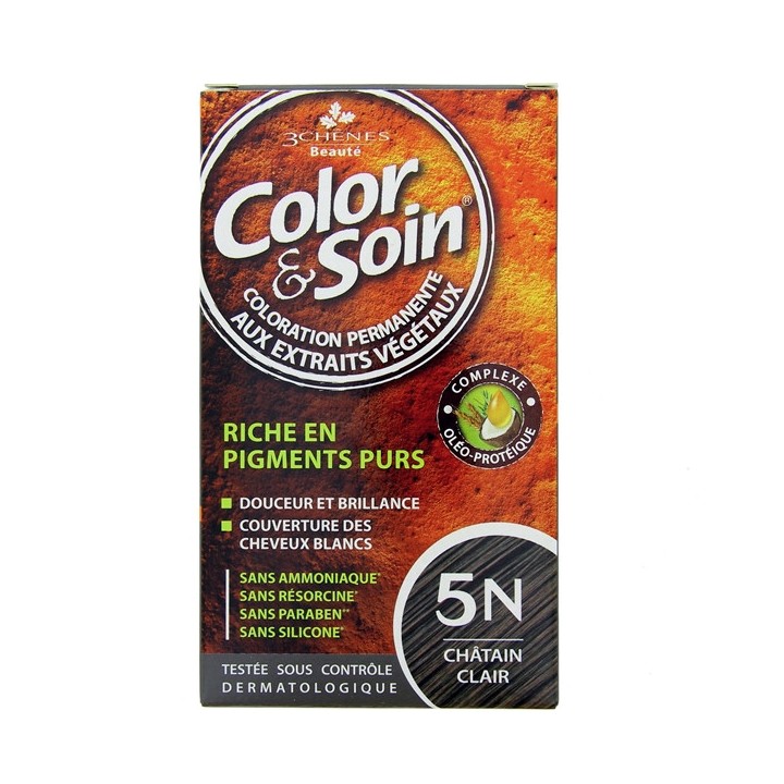 Color & Soin Châtain clair 5N- Coloration cheveux - Pharmacie en ligne IllicoPharma