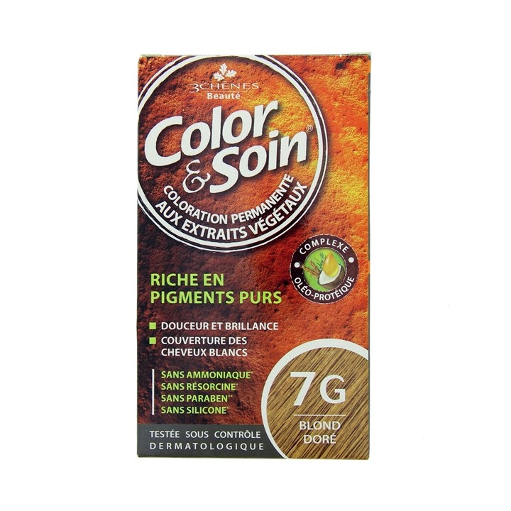 Color & Soin Blond doré 7G - Coloration cheveux - Pharmacie en ligne IllicoPharma