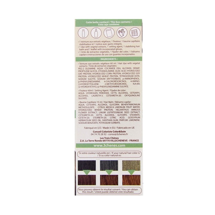 Color & Soin Aux Extraits Végétaux Blond Foncé Cannelle 6GM - IllicoPharma