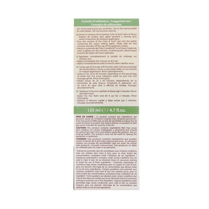Color & Soin Aux Extraits Végétaux Blond Foncé Cannelle 6GM - IllicoPharma