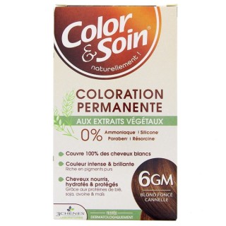 Color & Soin Aux Extraits Végétaux Blond Foncé Cannelle 6GM - IllicoPharma