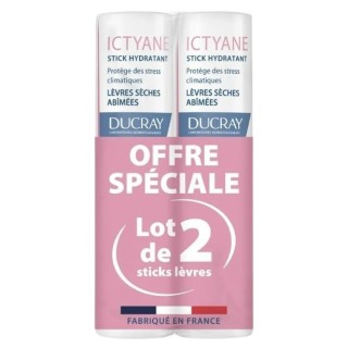 Ictyane stick Lèvres Hydratant 2x3g - Ducray - IllicoPharma