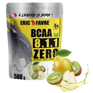BCAA 8.1.1 Zero Vegan Kiwi Poire 500g - Eric Favre - IllicoPharma