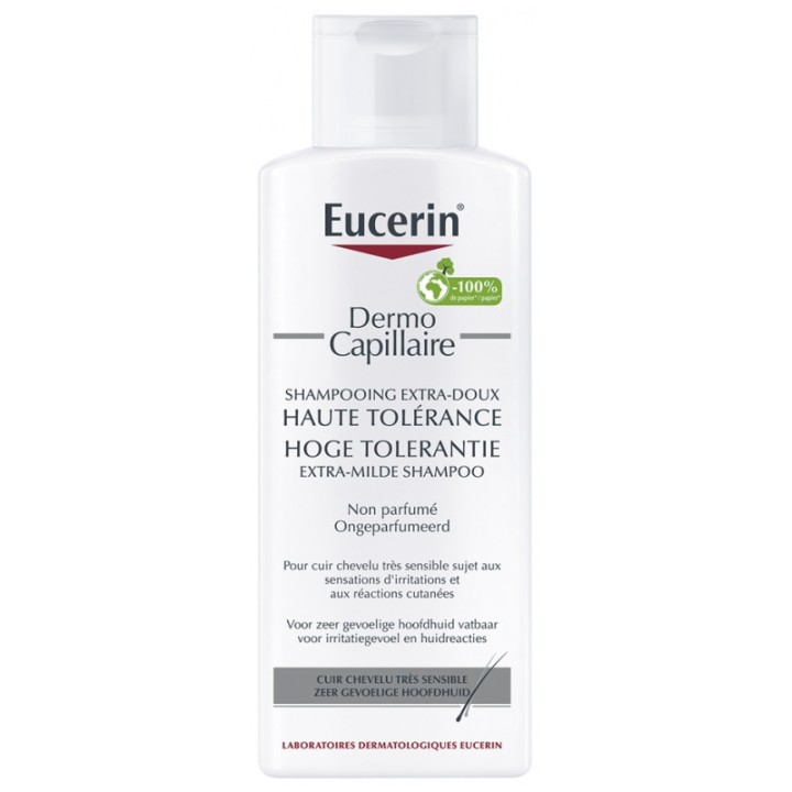 DermoCapillaire Shampooing Haute Tolérance 250ml - Eucerin - IllicoPharma