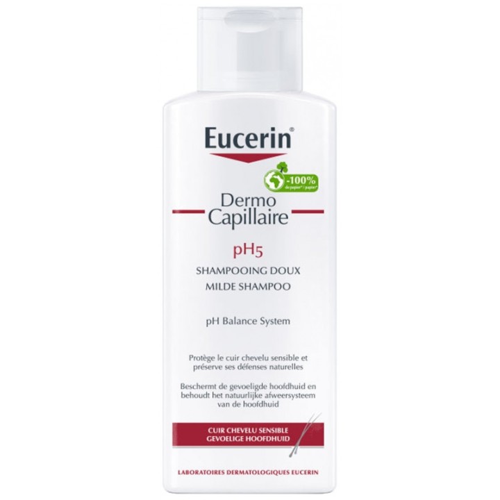 DermoCapillaire Shampooing Doux pH5 Protection 250ml - Eucerin - IllicoPharma