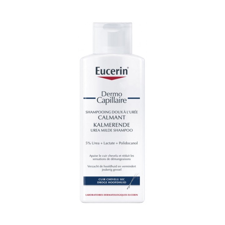 DermoCapillaire Shampooing Doux Calmant à l'Urée 250ml - Eucerin - IllicoPharma