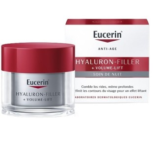 Hyaluron-Filler + Volume Lift Soin de Nuit 50ml - Eucerin - IllicoPharma