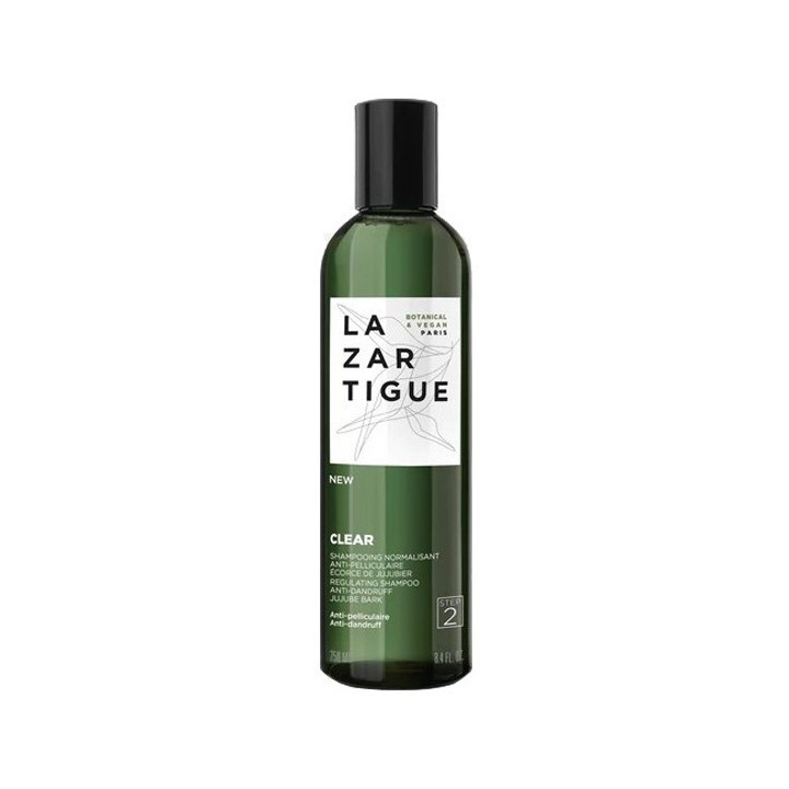 Clear Shampooing Normalisant Anti-Pelliculaire Step 2 250ml - Lazartigue - IllicoPharma
