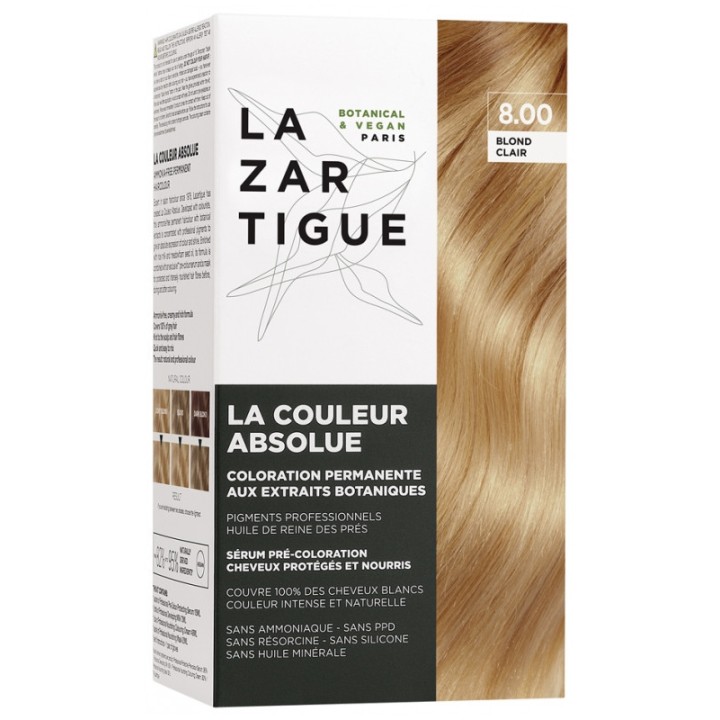 La Couleur Absolue 8.00 Blond Clair – Lazartigue – IllicoPharma