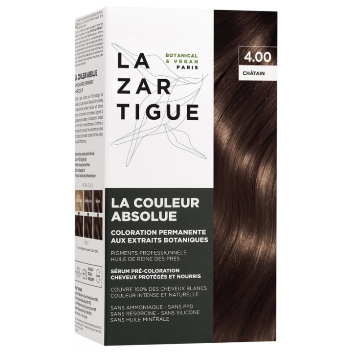 La Couleur Absolue 4.00 Châtain – Lazartigue – IllicoPharma