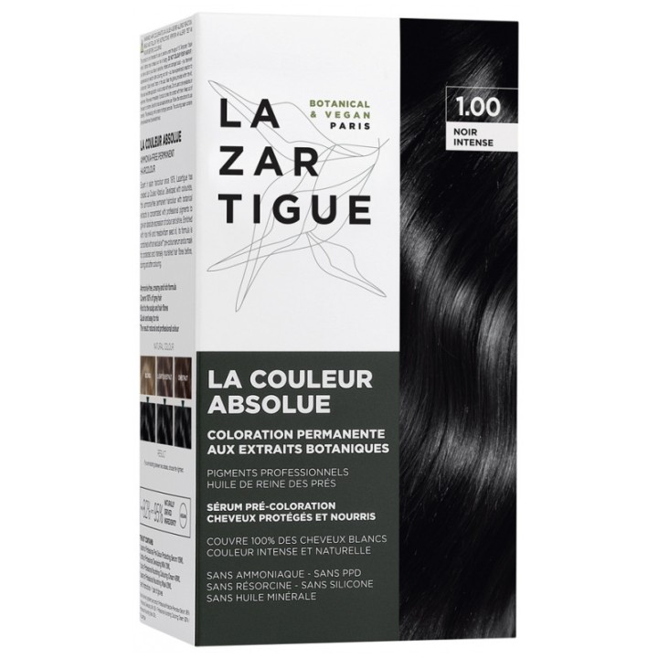 La Couleur Absolue 1.00 Noir Intense – Lazartigue – IllicoPharma