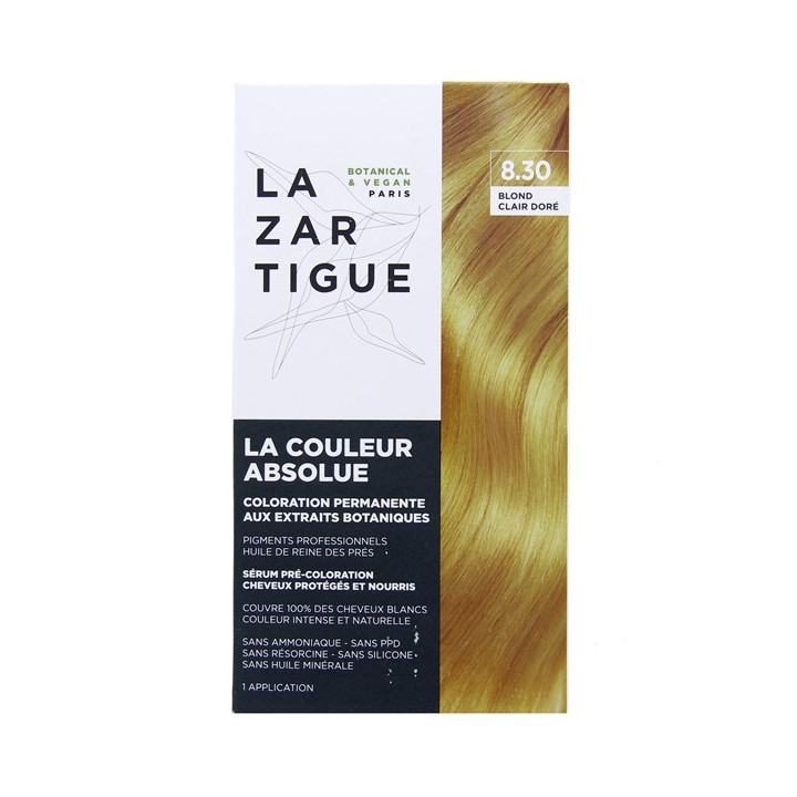 La Couleur Absolue 8.30 Blond Clair Doré – Lazartigue – IllicoPharma