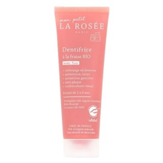 Mon Petit Dentifrice à la Fraise Bio 50ml - La Rosée - IllicoPharma