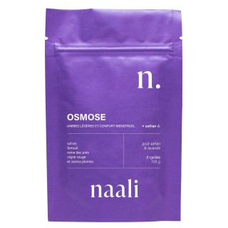 Osmose Jambes Légères & Confort Menstruel Infusion 105g – Naali – IllicoPharma