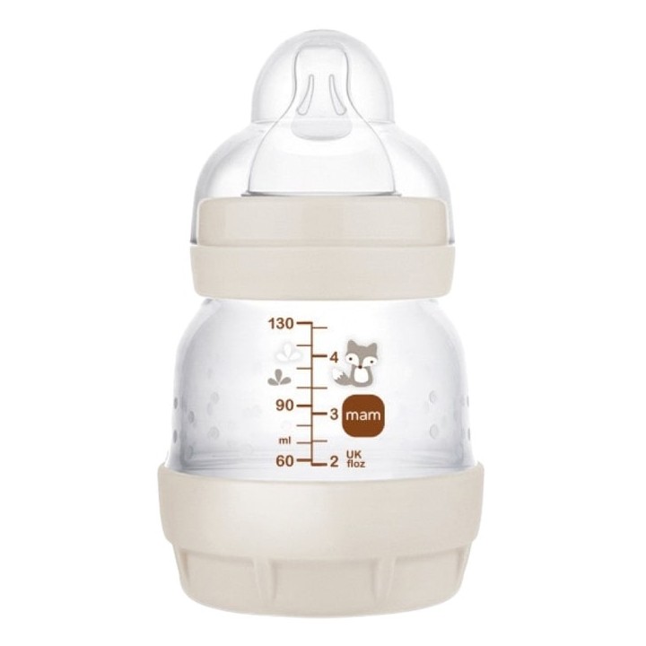 Easy Start Biberon Anti-colique Débit Extra Lent Sable 130ml - MAM - IllicoPharma