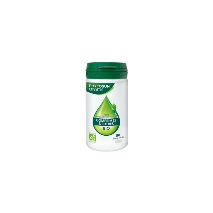Comprimés Neutres BIO x50cpr - Phytosun Arôms