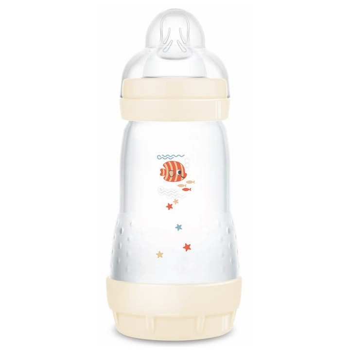 Easy Start Biberon Anti-Colique Débit Moyen Coton 260ml - Mam - IllicoPharma