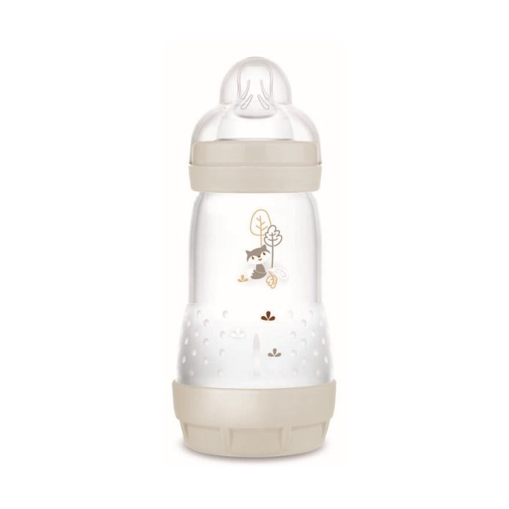 Easy Start Biberons Anti-Colique Débit Moyen Lila/Sable 2x260ml MAM - IllicoPharma