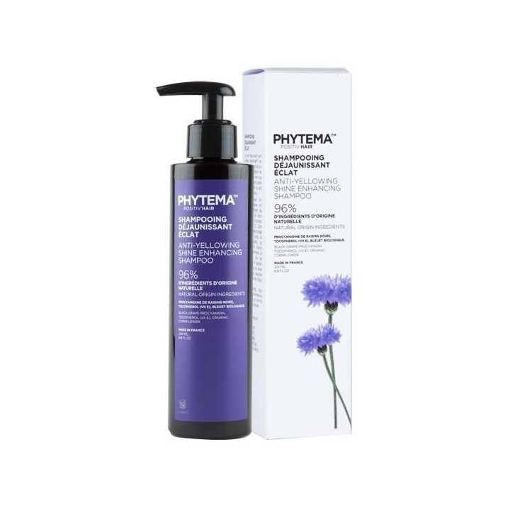 Shampoing Déjaunissant Bio 200ml – Phytema – IllicoPharma