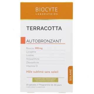 Biocyte Terracotta autobronzant x30 gélules
