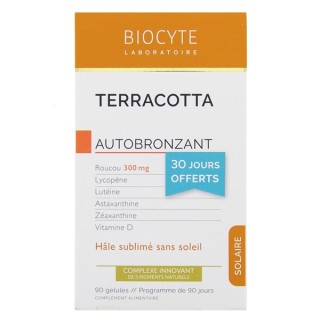 Biocyte Terracotta Autobronzant x90 gélules