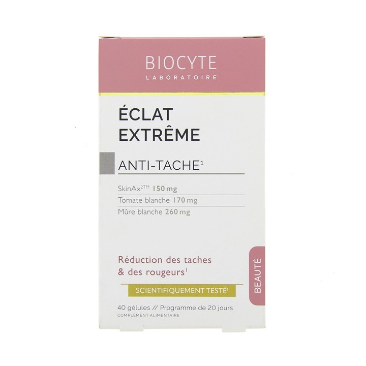 Biocyte Éclat Extrême Anti-Tache x40 gélules - IllicoPharma