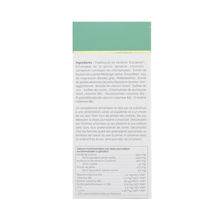 Biocyte Keratine Forte 900mg Boost 3x40 gélules - IllicoPharma