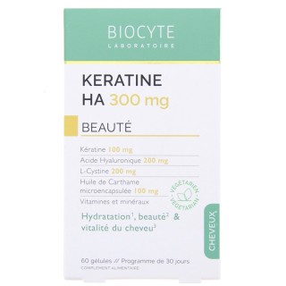 Biocyte Keratine HA 300mg Beauté x60 gélules - IllicoPharma