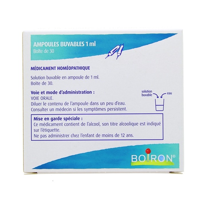 Platina Ampoules, Boiron, dilutions 7CH,9CH,3DH,8DH - IllicoPharma