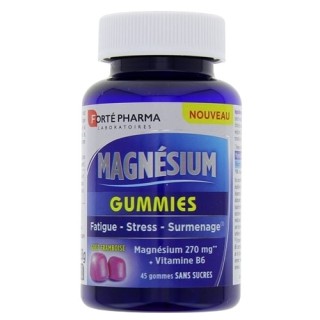 Magnésium Gummies x45 gommes - Forté Pharma - IllicoPharma