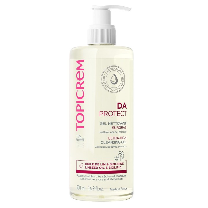 DA Gel Nettoyant Surgras 500ml - Topicrem - IllicoPharma
